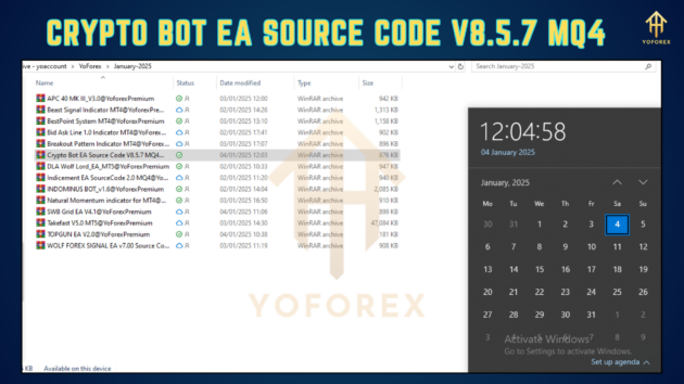 Crypto Bot EA Source Code V8.5.7