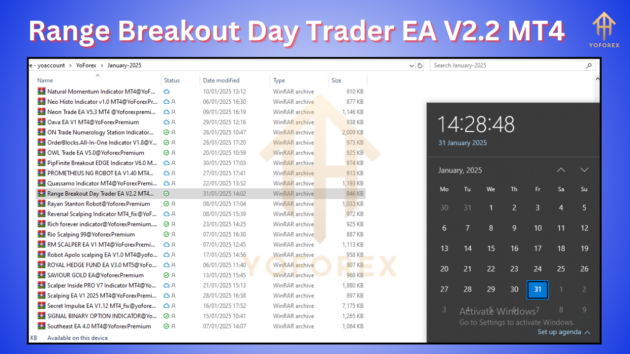 Range Breakout Day Trader EA V2.2