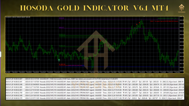 Hosoda GOLD Indicator V6.1