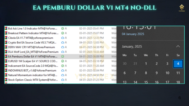 EA Pemburu Dollar EA V1