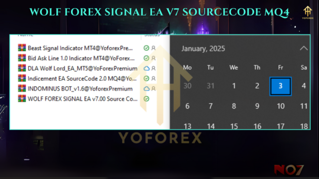 WOLF FOREX SIGNAL EA v7.00 Source Code