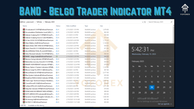 BAND - Belgo Trader Indicator MT4