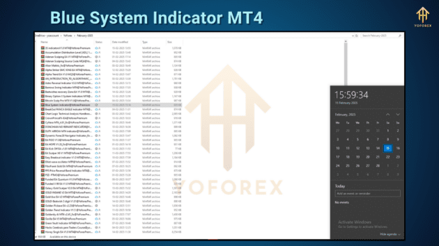 Blue System Indicator