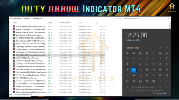 DUTY ARROW Indicator