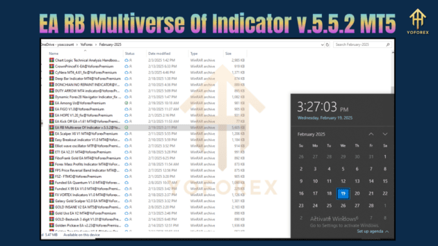 EA RB Multiverse Of Indicator v.5.5.2 MT5