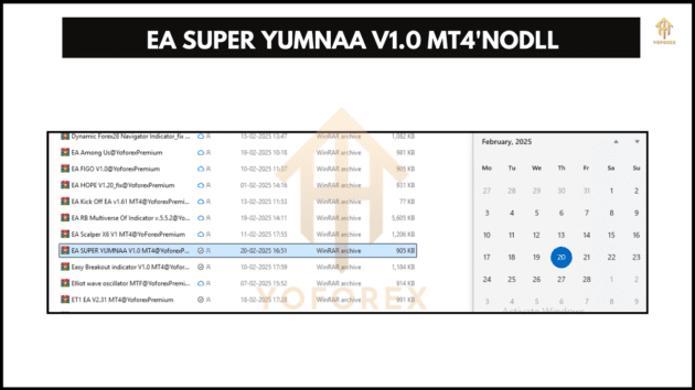 EA SUPER YUMNAA V1.0 MT4