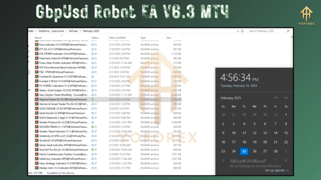 GbpUsd Robot EA V6.3