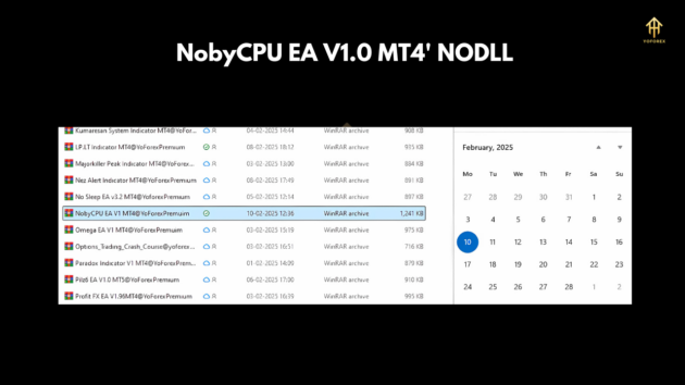 NobyCPU EA V1.0 MT4