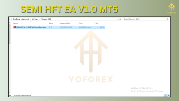 SEMI HFT EA V1.0