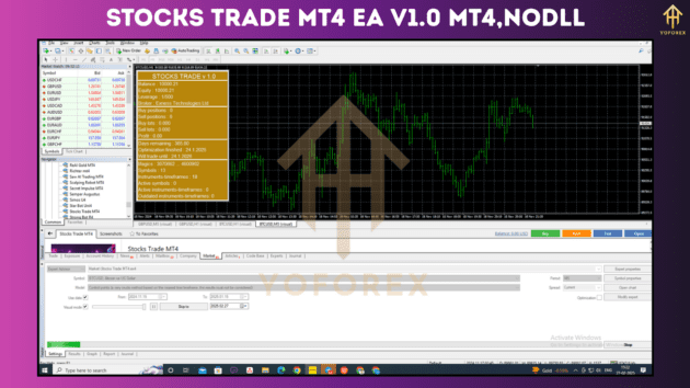 Stocks Trade MT4 EA V1.0