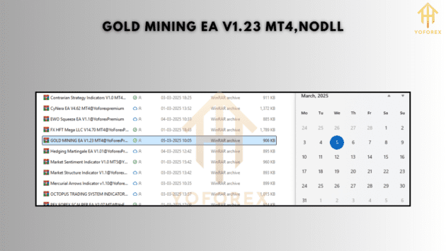 GOLD MINING EA V1.23 MT4