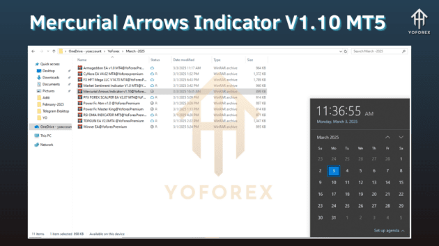 Mercurial Arrows Indicator V1.10