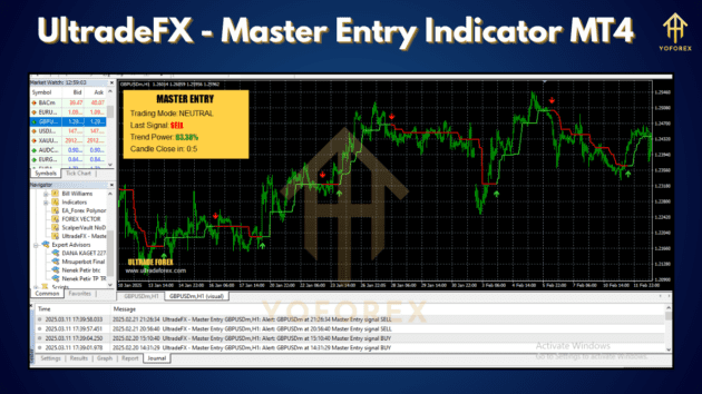 UltradeFX - Master Entry Indicator